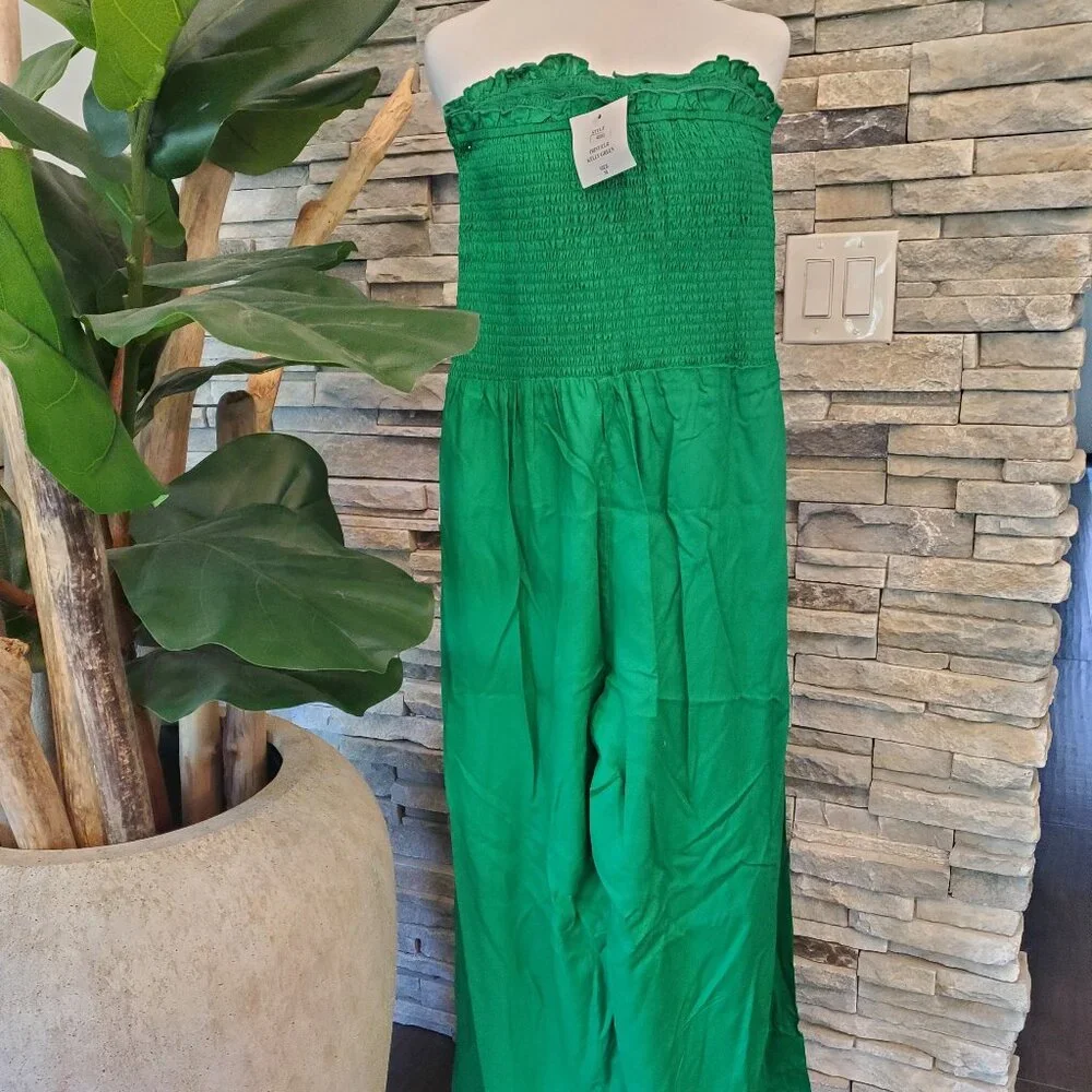 Dress Naoo Cropped Strapless Jumpsuit - Picture 7 of 9